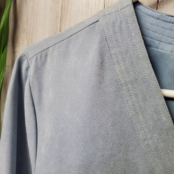 Baby and Me Maternity Top Blue Size Large - Picture 5 of 6